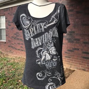 Women’s short sleeve Harley Davidson tee shirt